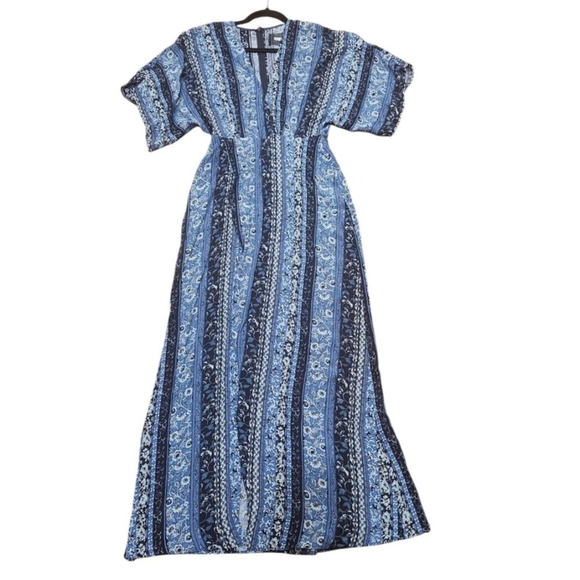 Reformation Wrap Dress floral print Size 4 - Picture 3 of 15